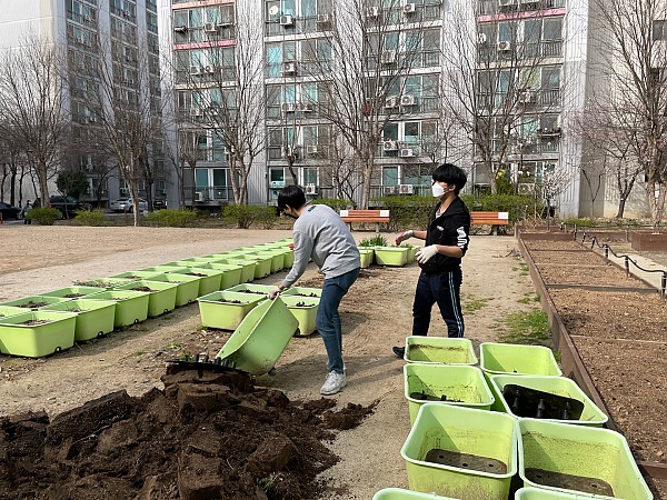 마포고 인터랙트 단체자원봉사활동사진1