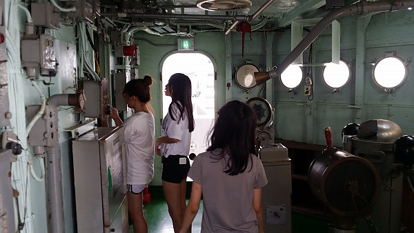 김포함상공원 상륙함 모습