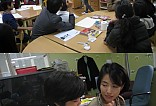 꿈초록방과후교실 한화예술더하기 아이들이 찍은 사진과 그림을 이용하여 만든 신문을 지역주민들께 배부