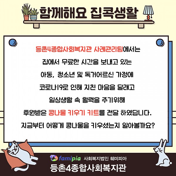 콩나물 키우기 키트 카드뉴스2