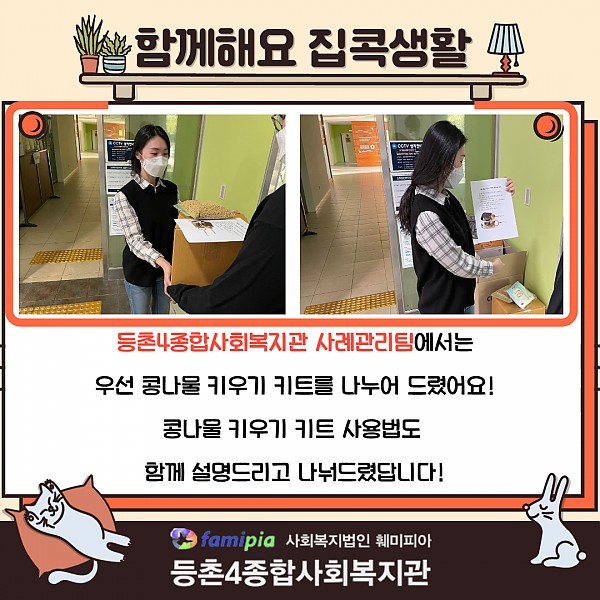 콩나물 키우기 키트 카드뉴스3